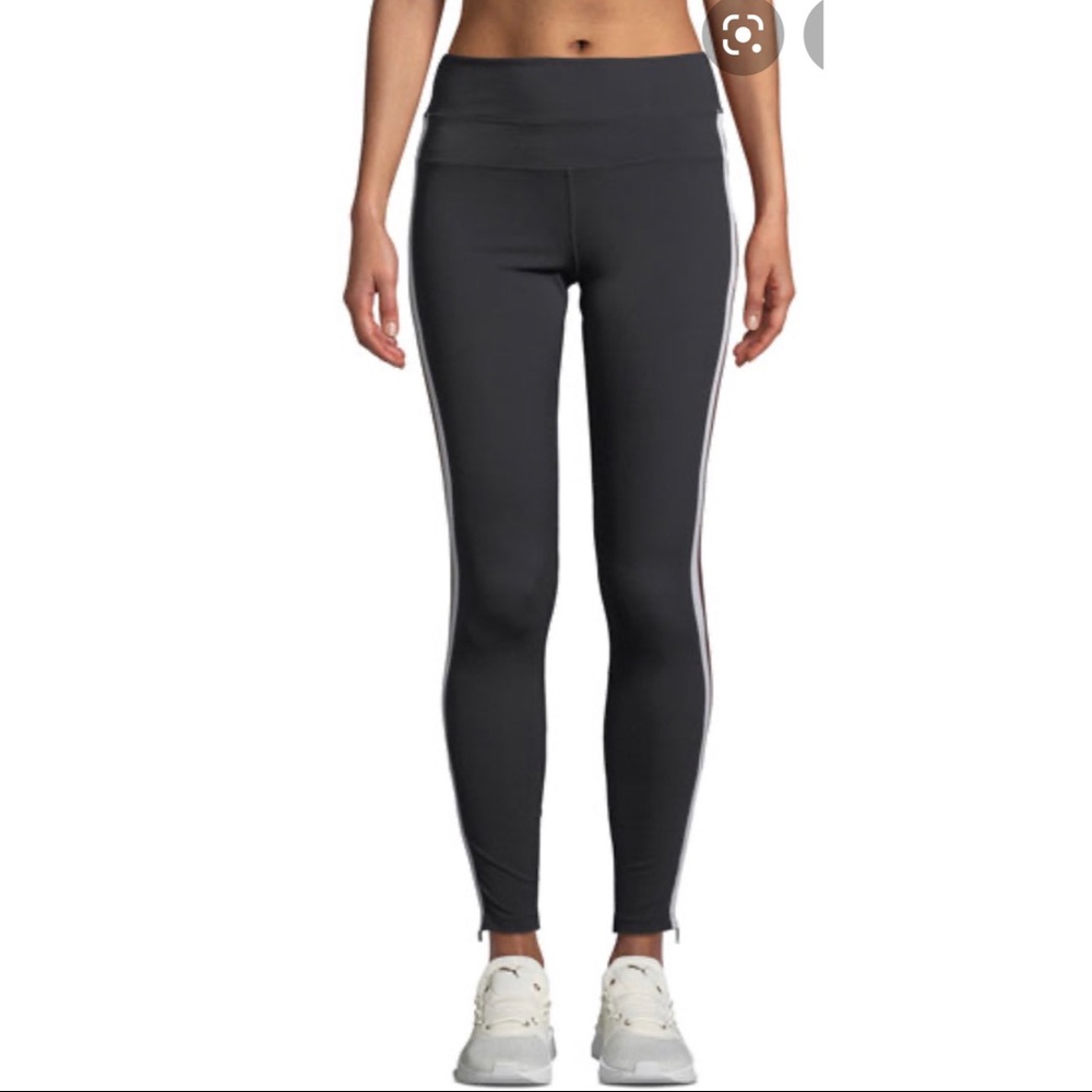 Spiritual gangster stripe high waist active pants